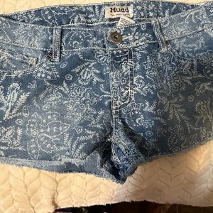 Mudd Paisley Shorts
